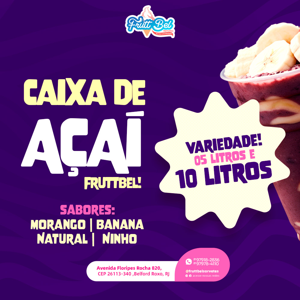 Caixa de Açaí